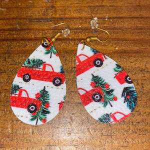 Custom Christmas Tree Earrings